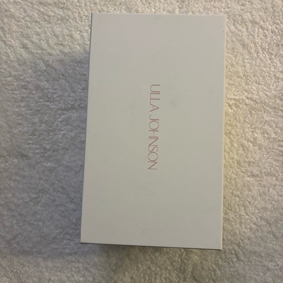 NWT Ulla Johnson Lucy Mary Jane Sunset Python Heels in rust/copper. Size 9 - Picture 8 of 9